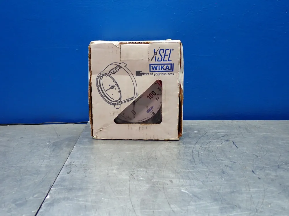 Wika 100psi Xsel Solid Front Process Gauge - 9834834