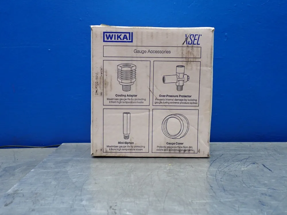 Wika 100psi Xsel Solid Front Process Gauge - 9834834