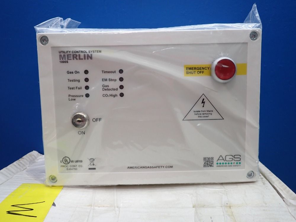 Ags 50-60hz Merlin 1000s I Gas Isolation Controller - 1000s