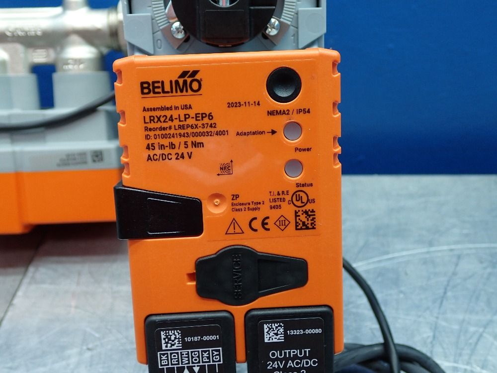 Belimo 6-way 1/2" Characterized Control Valve - P3050b6-k+lrx24-lp-ep6