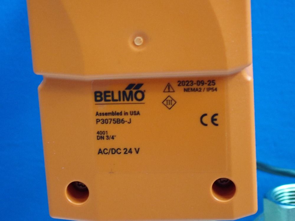 Belimo 6-way 3/4" Characterized Control Valve - P3075b6-j+lrx24-lp-ep6