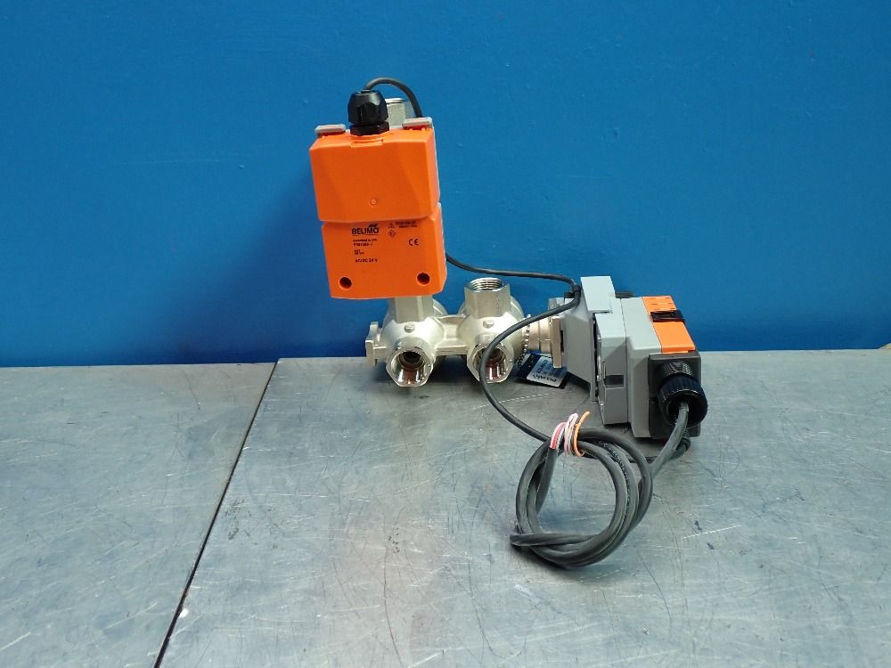 Belimo 6-way 3/4" Characterized Control Valve - P3075b6-j+lrx24-lp-ep6