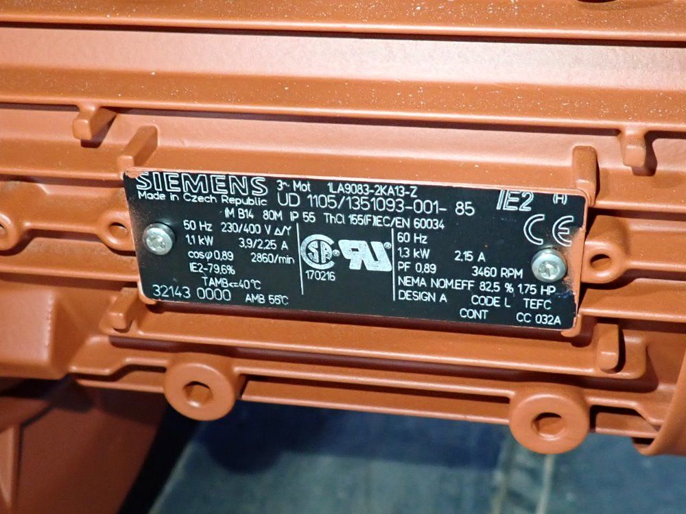 Siemens 100 Kw Motor - 1ph7 224-2nf030ca0