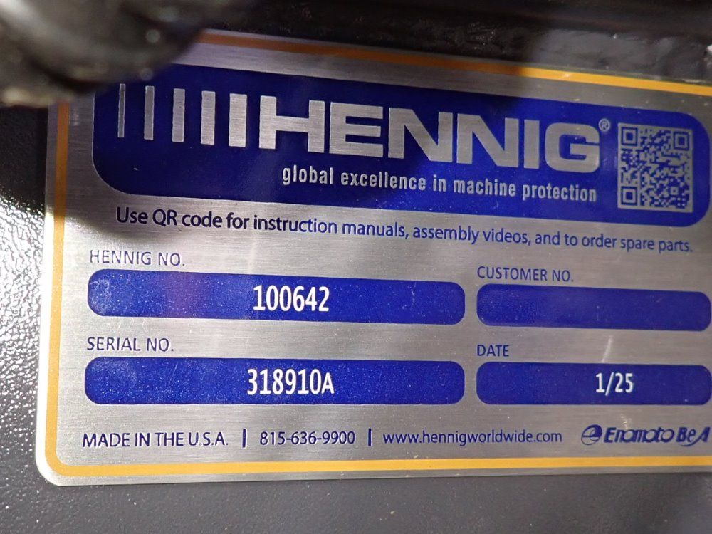 Hennig Incline Chip Conveyor - 100642