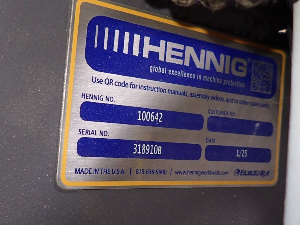 Hennig Incline Chip Conveyor - 100642