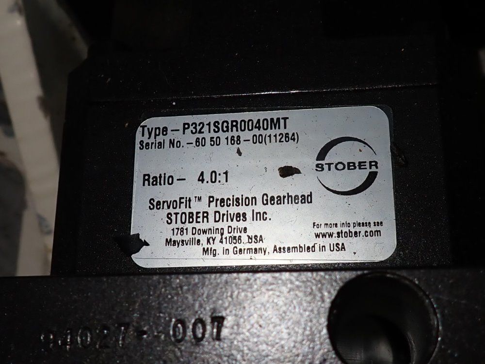 Stober Gear Drive - P321sgr0040mt