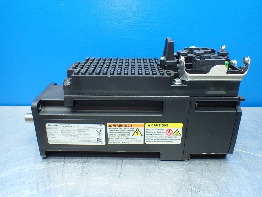 Rexroth 5500rpm, 2.2nm Continuous Torque. 9.4nm Max Torque Indradrive Mi Servo Motor: Ksm01.2b-041c-42n-s1-hg0-se-nn-d7-nn-fw - R911321164