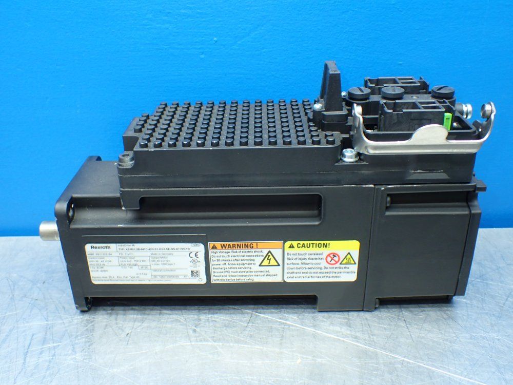 Rexroth 5500rpm, 2.2nm Continuous Torque. 9.4nm Max Torque Indradrive Mi Servo Motor: Ksm01.2b-041c-42n-s1-hg0-se-nn-d7-nn-fw - R911321164