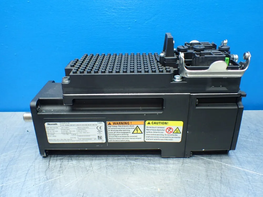 Rexroth 5500rpm, 2.2nm Continuous Torque. 9.4nm Max Torque Indradrive Mi Servo Motor: Ksm01.2b-041c-42n-s1-hg0-se-nn-d7-nn-fw - R911321164