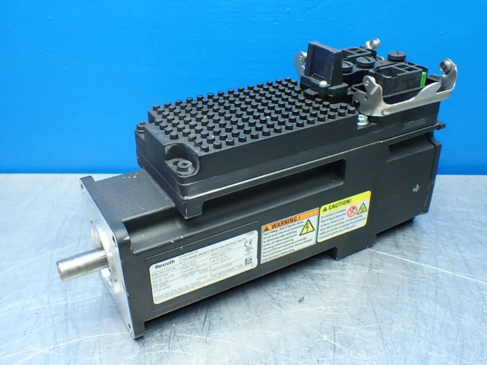 Rexroth 5500rpm, 2.2nm Continuous Torque. 9.4nm Max Torque Indradrive Mi Servo Motor: Ksm01.2b-041c-42n-s1-hg0-se-nn-d7-nn-fw - R911321164