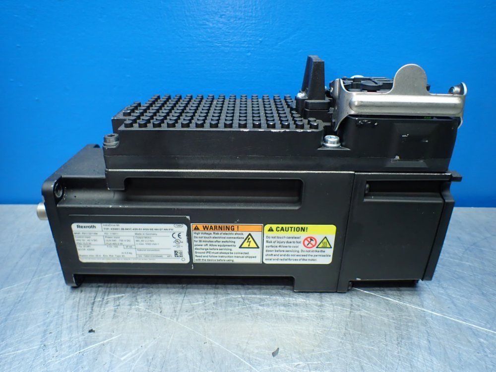 Rexroth 5500rpm, 2.2nm Continuous Torque. 9.4nm Max Torque Indradrive Mi Servo Motor: Ksm01.2b-041c-42n-s1-hg0-se-nn-d7-nn-fw - R911321164