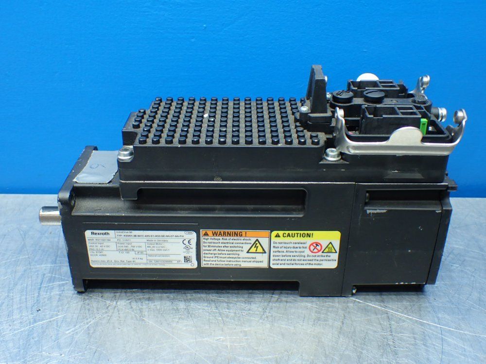 Rexroth 5500rpm, 2.2nm Continuous Torque. 9.4nm Max Torque Indradrive Mi Servo Motor: Ksm01.2b-041c-42n-s1-hg0-se-nn-d7-nn-fw - R911321164