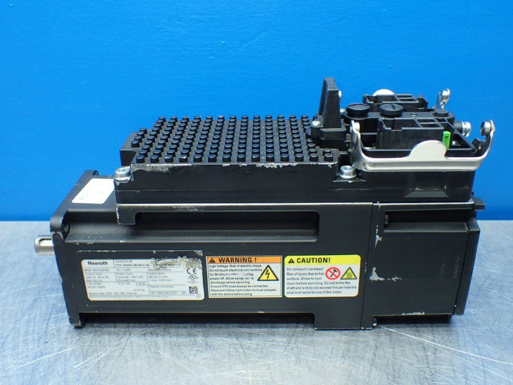 Rexroth 5500rpm, 2.2nm Continuous Torque. 9.4nm Max Torque Indradrive Mi Servo Motor: Ksm01.2b-041c-42n-s1-hp0-se-nn-d7-nn - R911320783