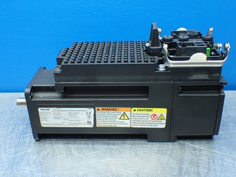 Rexroth 5500rpm, 2.2nm Continuous Torque. 9.4nm Max Torque Indradrive Mi Servo Motor: Ksm01.2b-041c-42n-s1-hg0-se-nn-d7-nn-fw - R911321164