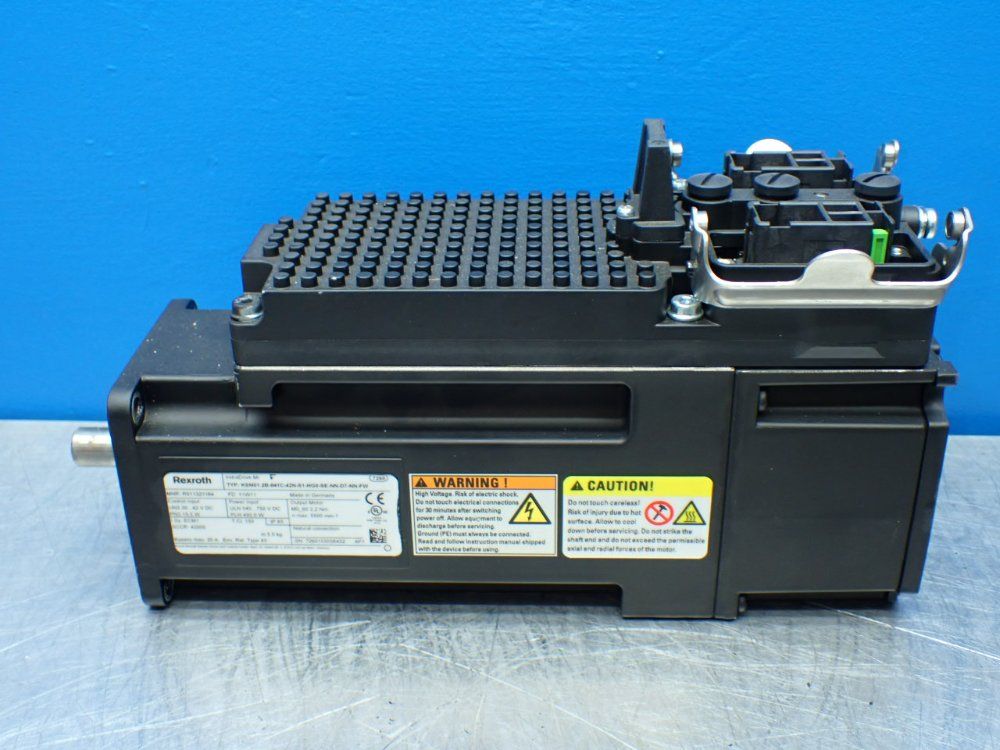 Rexroth 5500rpm, 2.2nm Continuous Torque. 9.4nm Max Torque Indradrive Mi Servo Motor: Ksm01.2b-041c-42n-s1-hg0-se-nn-d7-nn-fw - R911321164