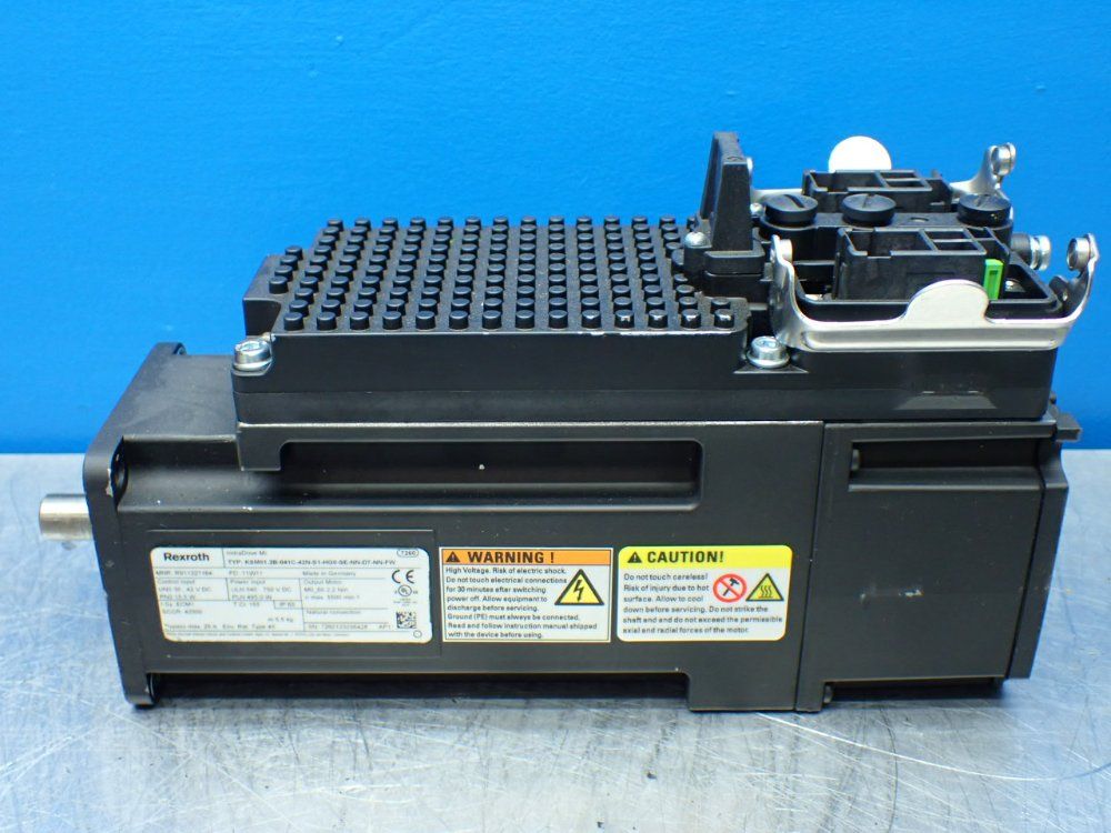 Rexroth 5500rpm, 2.2nm Continuous Torque. 9.4nm Max Torque Indradrive Mi Servo Motor: Ksm01.2b-041c-42n-s1-hg0-se-nn-d7-nn-fw - R911321164