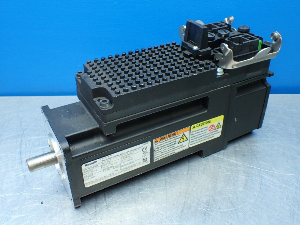 Rexroth 5500rpm, 2.2nm Continuous Torque. 9.4nm Max Torque Indradrive Mi Servo Motor: Ksm01.2b-041c-42n-s1-hg0-se-nn-d7-nn-fw - R911321164