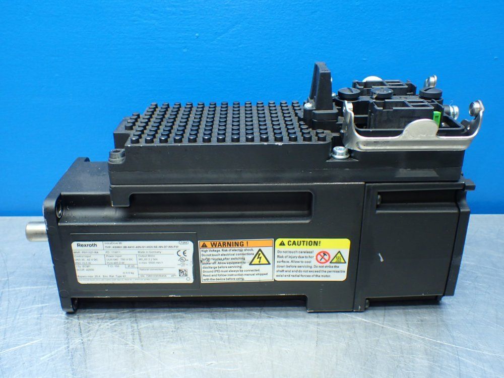 Rexroth 5500rpm, 2.2nm Continuous Torque. 9.4nm Max Torque Indradrive Mi Servo Motor: Ksm01.2b-041c-42n-s1-hg0-se-nn-d7-nn-fw - R911321164