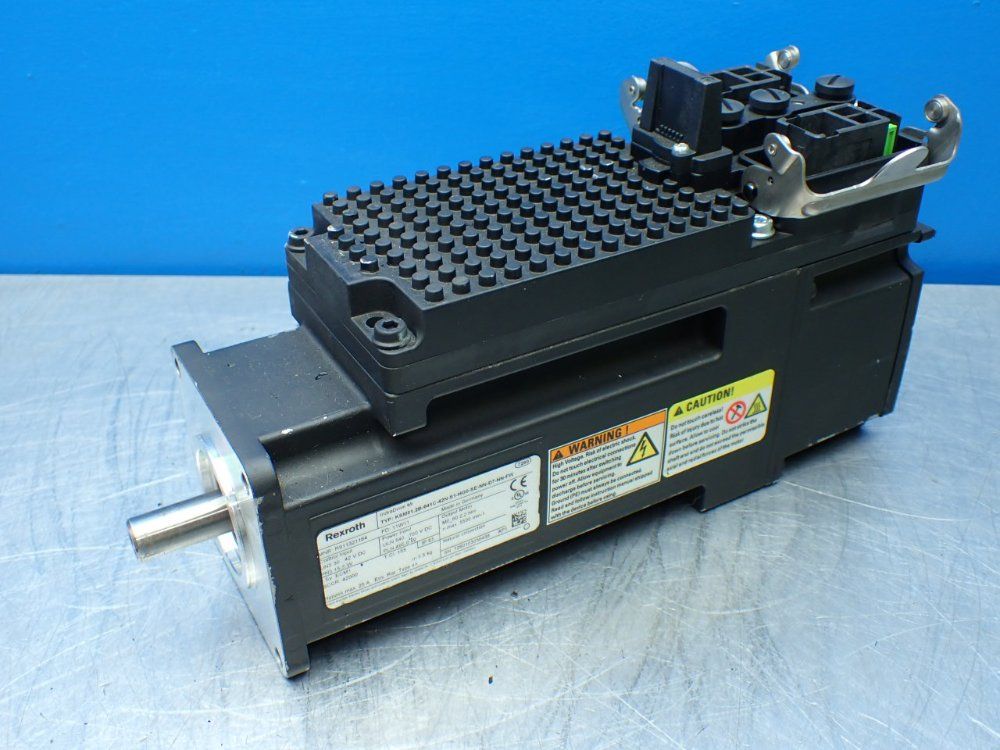 Rexroth 5500rpm, 2.2nm Continuous Torque. 9.4nm Max Torque Indradrive Mi Servo Motor: Ksm01.2b-041c-42n-s1-hg0-se-nn-d7-nn-fw - R911321164