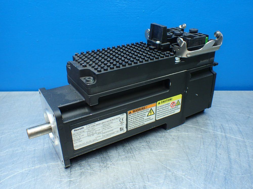 Rexroth 5500rpm, 2.2nm Continuous Torque. 9.4nm Max Torque Indradrive Mi Servo Motor: Ksm01.2b-041c-42n-s1-hg0-se-nn-d7-nn-fw - R911321164