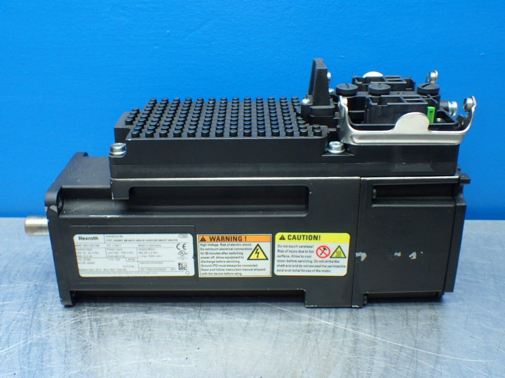 Rexroth 5500rpm, 2.2nm Continuous Torque. 9.4nm Max Torque Indradrive Mi Servo Motor: Ksm01.2b-041c-42n-s1-hg0-se-nn-d7-nn-fw - R911321164