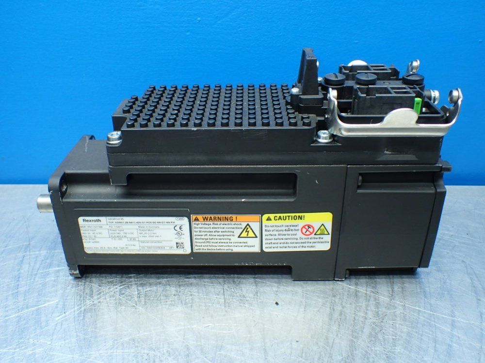 Rexroth 5500rpm, 2.2nm Continuous Torque. 9.4nm Max Torque Indradrive Mi Servo Motor: Ksm01.2b-041c-42n-s1-hg0-se-nn-d7-nn-fw - R911321164