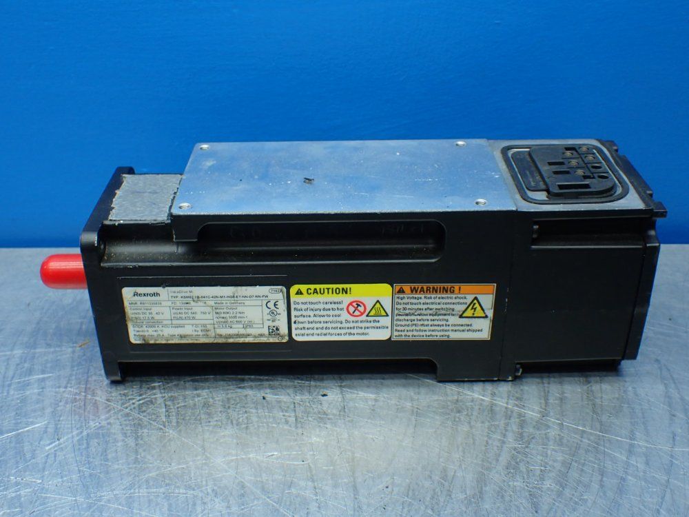 Rexroth 5500rpm, 2.2nm Continuous Torque. 9.4nm Max Torque Indradrive Mi Servo Motor: Ksm02.1b-041c-42n-m1-hg0-et-nn-d7-nn-fw - R911335839