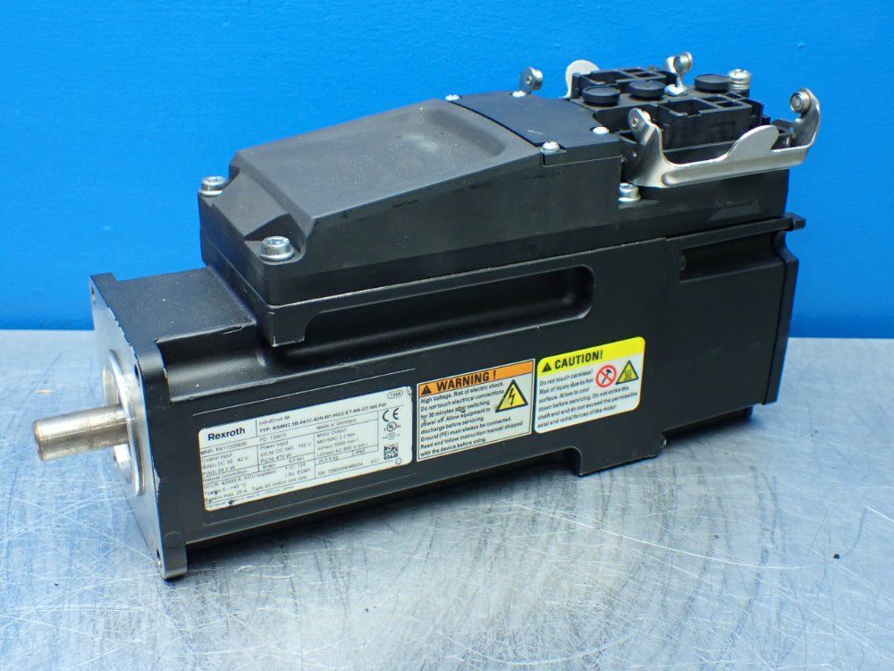 Rexroth 5500rpm, 2.2nm Continuous Torque. 9.4nm Max Torque Indradrive Mi Servo Motor: Ksm02.1b-041c-42n-m1-hg2-et-nn-d7-nn-fw - R911335838
