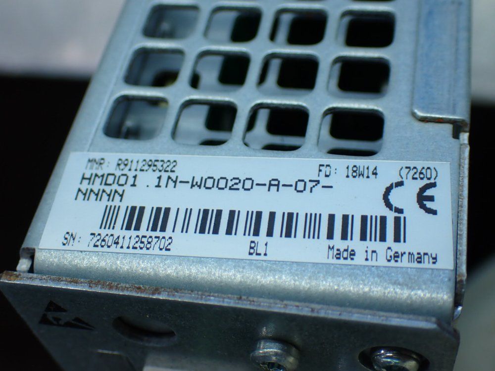 Rexroth Hmd01.1n-w0020-a-07-nnnn Indradrive M Servo Drive Unit - R911308370