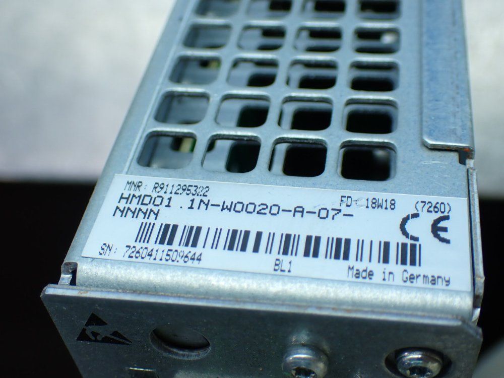 Rexroth Hmd01.1n-w0020-a-07-nnnn Indradrive M Servo Drive Unit - R911308370