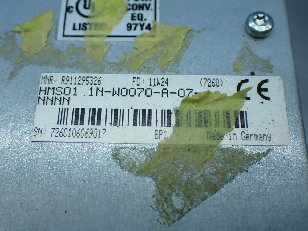 Rexroth Hms01.1n W0070 Indradrive M Servo Drive Unit - R911295326