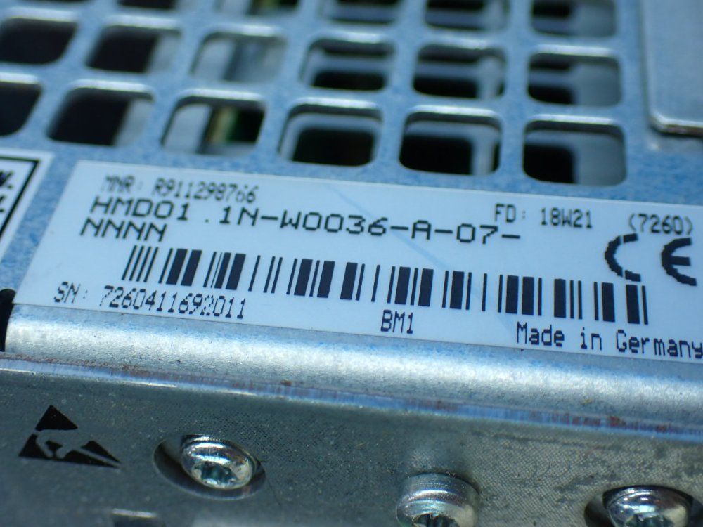 Rexroth Hmd01.1n-w0036-a-07-nnnn Indradrive M Servo Drive Unit - R911305634
