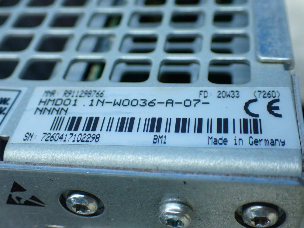 Rexroth Hmd01.1n-w0036-a-07-nnnn Indradrive M Servo Drive Unit - R911305634