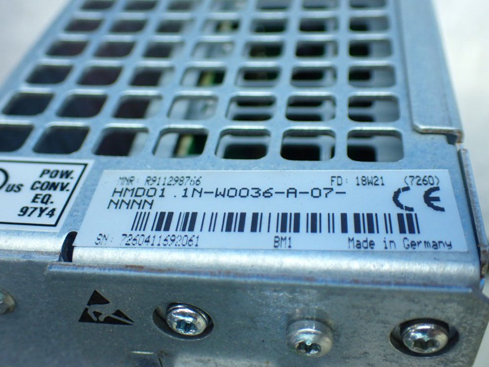 Rexroth Hmd01.1n-w0036-a-07-nnnn Indradrive M Servo Drive Unit - R911305634