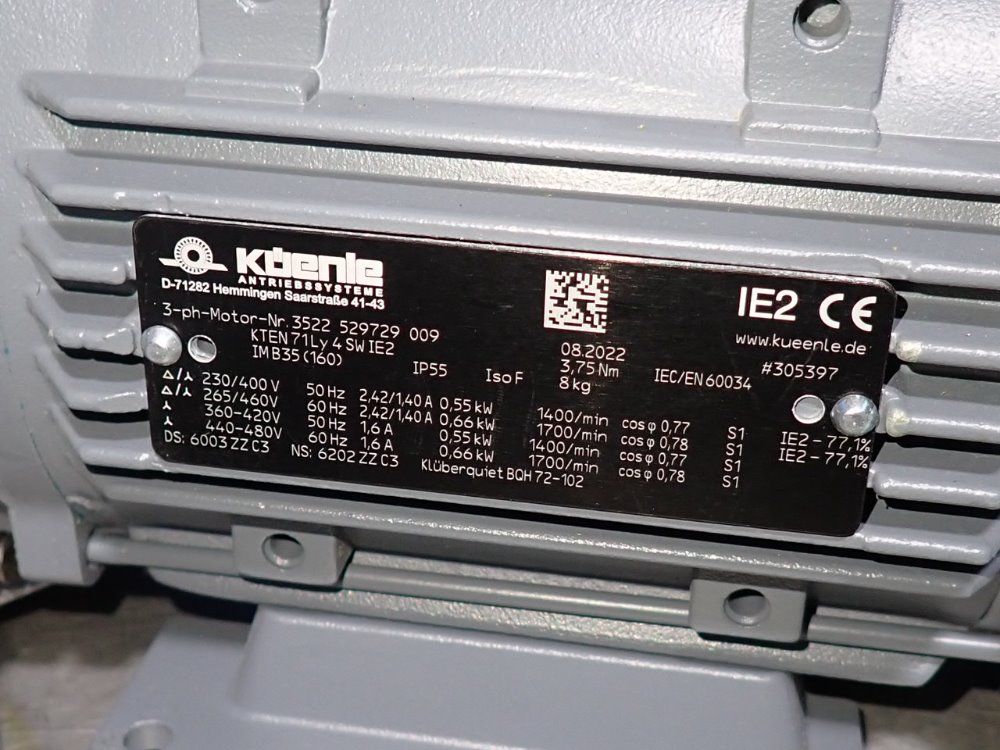 Hydac 0.66 Kw Cooling Pump - 3097756