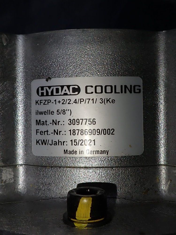 Hydac 0.66 Kw Cooling Pump - 3097756