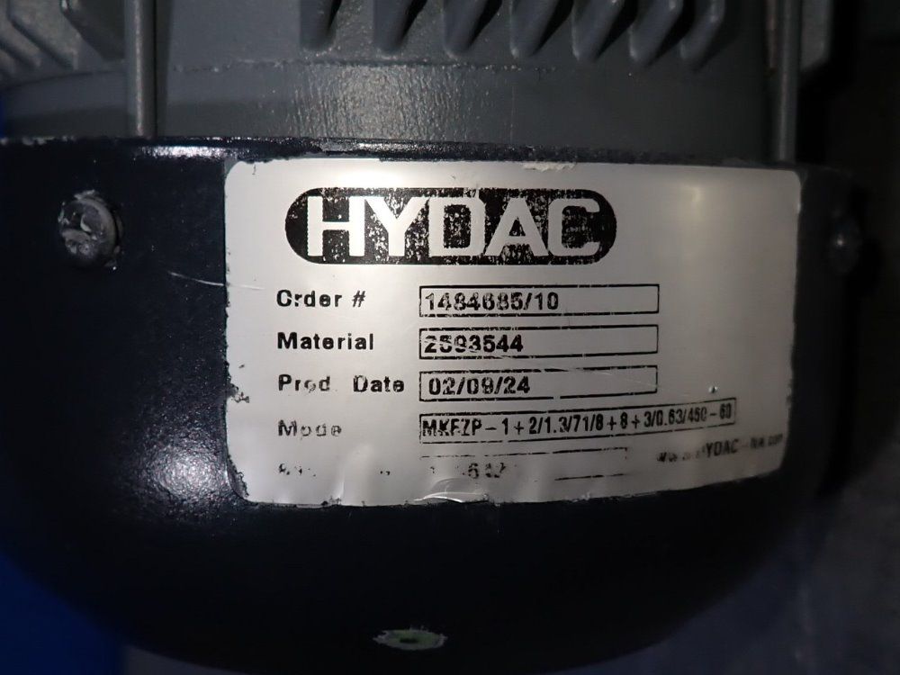 Hydac 0.66 Kw Cooling Pump - 3097756