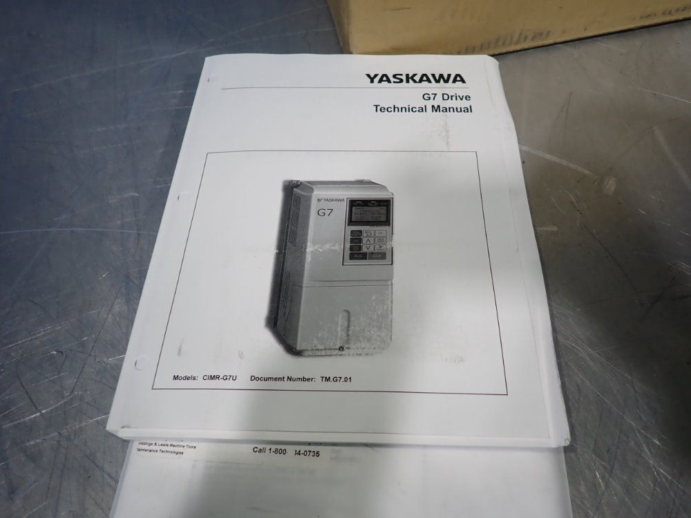 Yaskawa Ac Drive - Cimr-g7u20111b-082