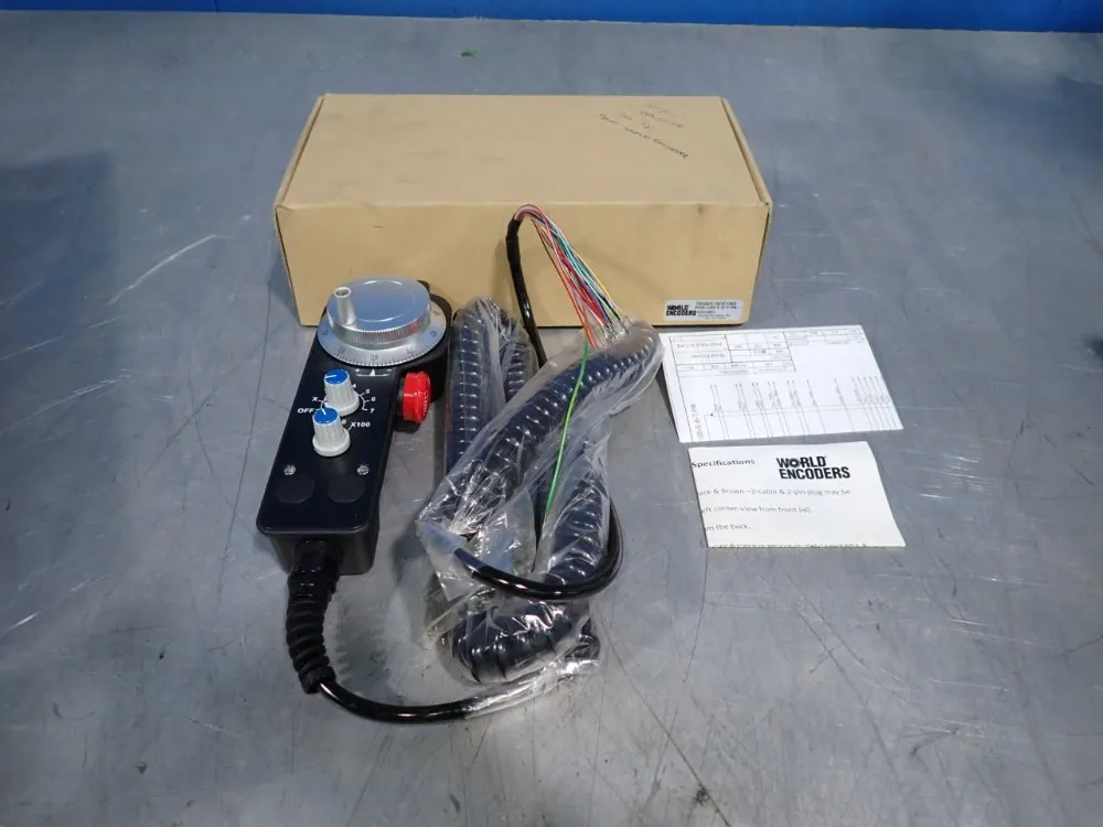 World Encoders Hand-held Pendant - Phd-100-e-6-t-pb