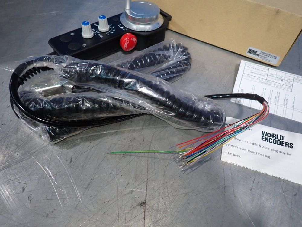 World Encoders Hand-held Pendant - Phd-100-e-6-t-pb