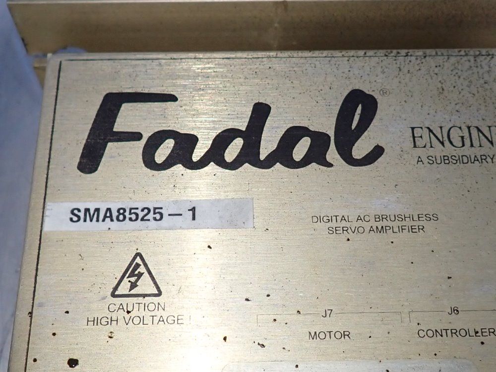 Fadal Digital Ac Brushless Servo Amplifier - Sma8585-1