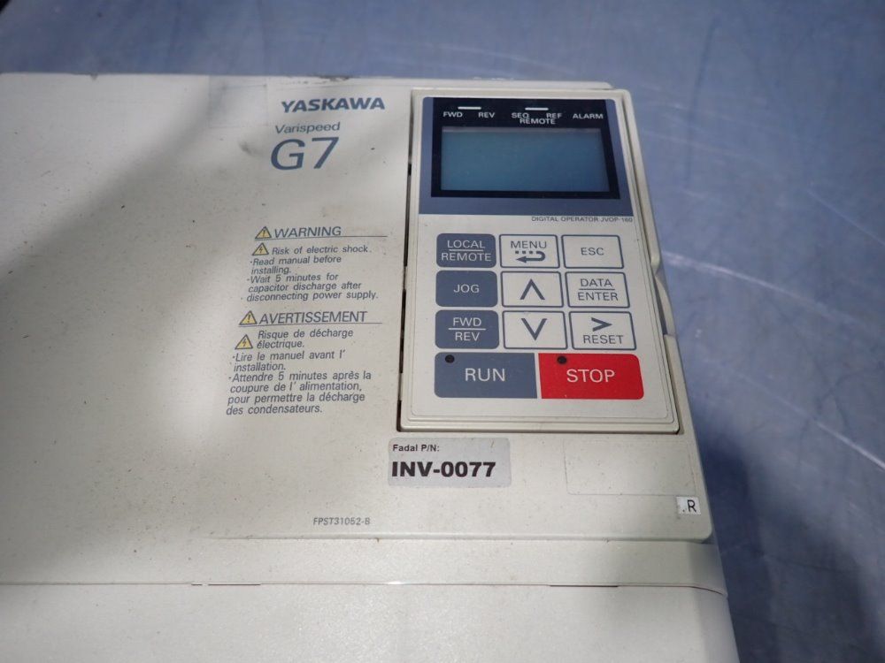 Yaskawa Ac Drive - Cimr-g7u2011