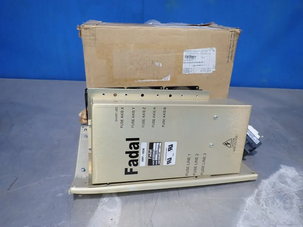 Fadal Servo Amplifier - Sma8510-5a-3-ps1b