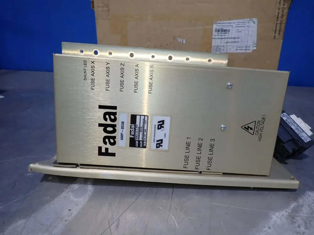 Fadal Servo Amplifier - Sma8510-5a-3-ps1b