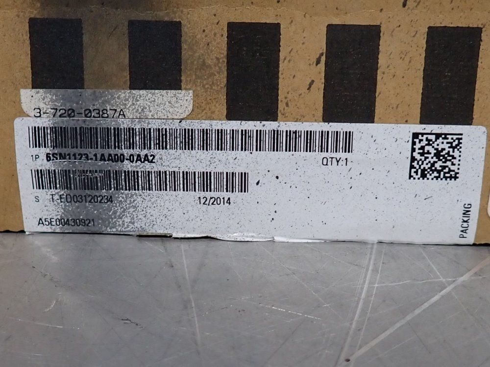 Siemens Axis Drive - 6sn1123-1aa00-0aa2