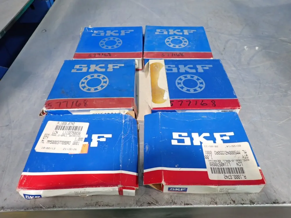 Skf Lot Of 6 Bearings