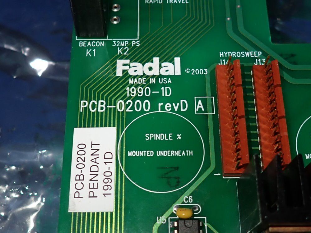 Fadal Circuit Board - Pcb-0200