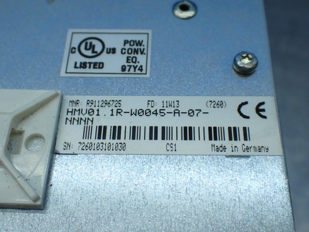 Rexroth Power Stage Power Supply Hmv01.1r-w0045 - R911296725