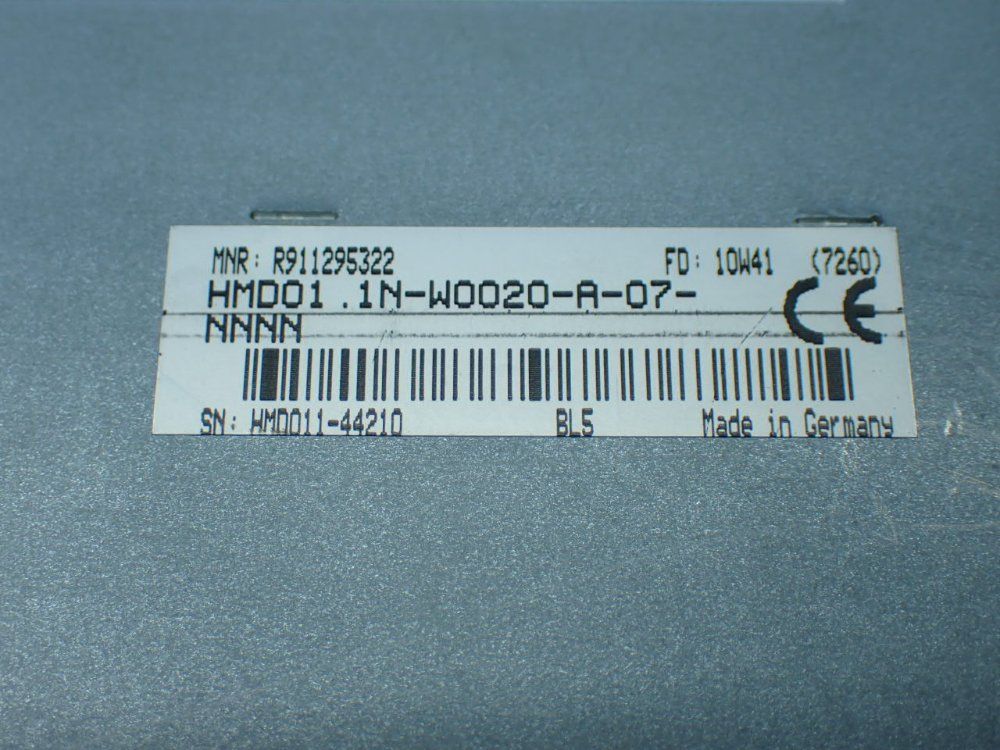 Rexroth Indradrive M Servo Drive. Hmd01.1n-w0020 - R911308370