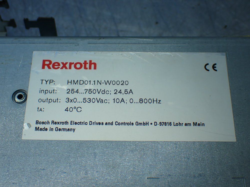 Rexroth Indradrive M Servo Drive. Hmd01.1n-w0020 - R911305634